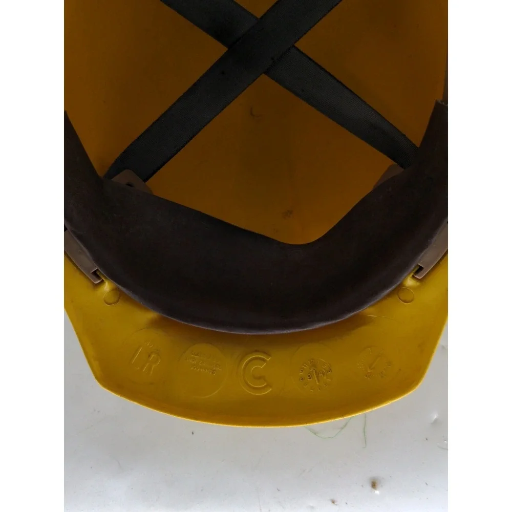 Vintage AO LR hard hat Suspension Good 1994 Yellow 